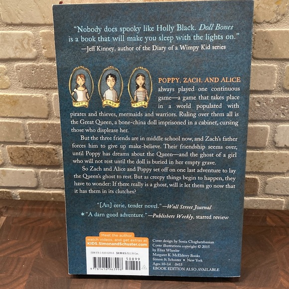 Like New Paperback Doll Bones by Holly Black - Picture 2 of 6